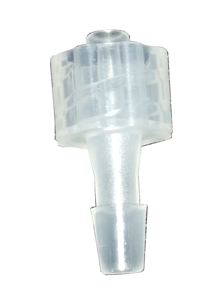 Raccord Luer Lock mâle pour tube cristal diam. int. 3 mm