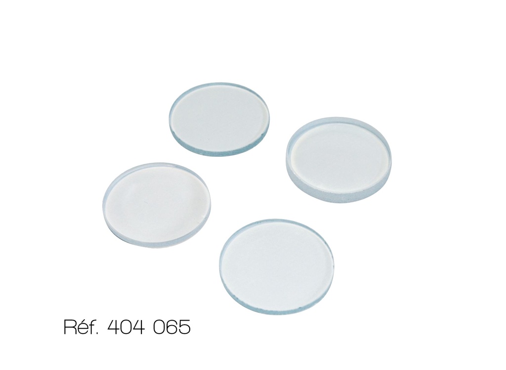 Lentille de précision +/-5% en verre B270 - Diamètre 40 mm