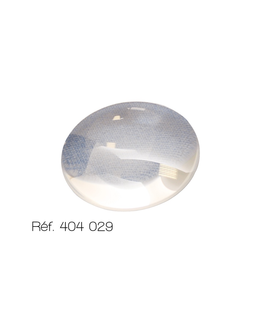Lentille en verre - Diamètre 50 mm