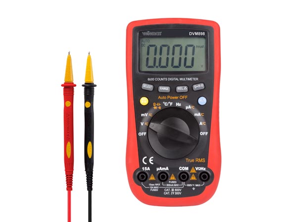 Multimètre numérique 6000 points True RMS DVM898 (Plus dispo, proposer Réf. 340 062 )