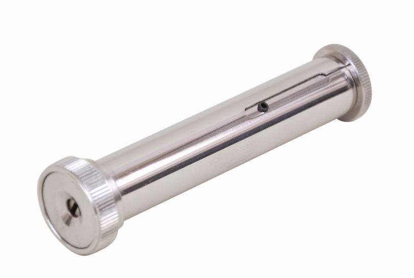 Spectroscope à fente réglable et prisme à vision directe