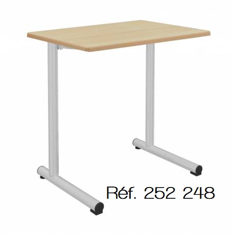 [252248] Table Tage fixe stratifiée – Hauteur 71 cm (T5) (70x50 cm)