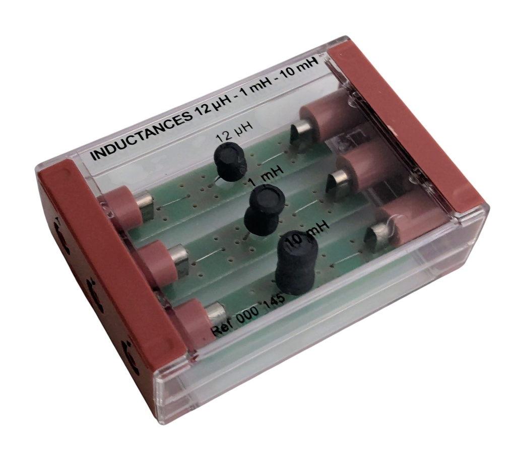 [#000145] Inductances sur support 12 µH - 1 mH - 10 mH