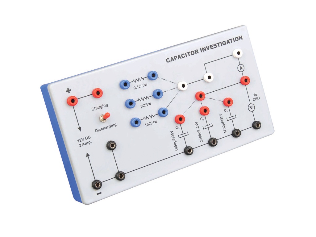 Boîtier charge-décharge de condensateurs