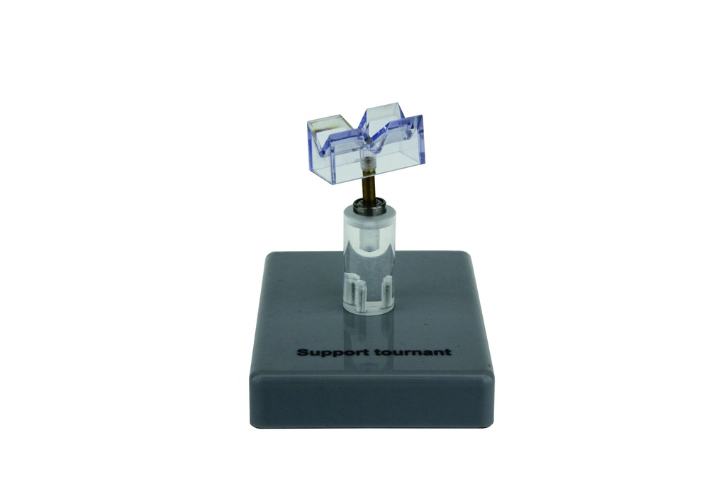 Support électrostatique tournant 