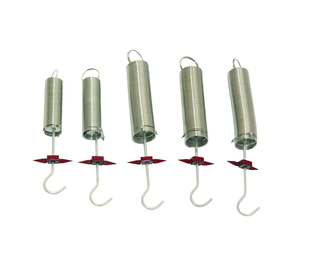 Ressorts calibrés avec index (lot de 5)