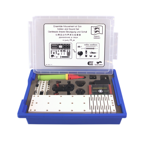 [#002171] Kit d'expérimentation Physique - Mouvement - Energie - Vitesse du son - Plug'Uino®