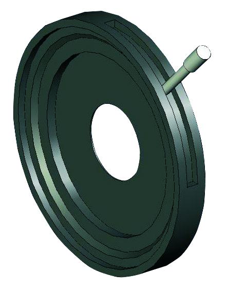 [#004040] Diaphragme à Iris pour banc d'optique