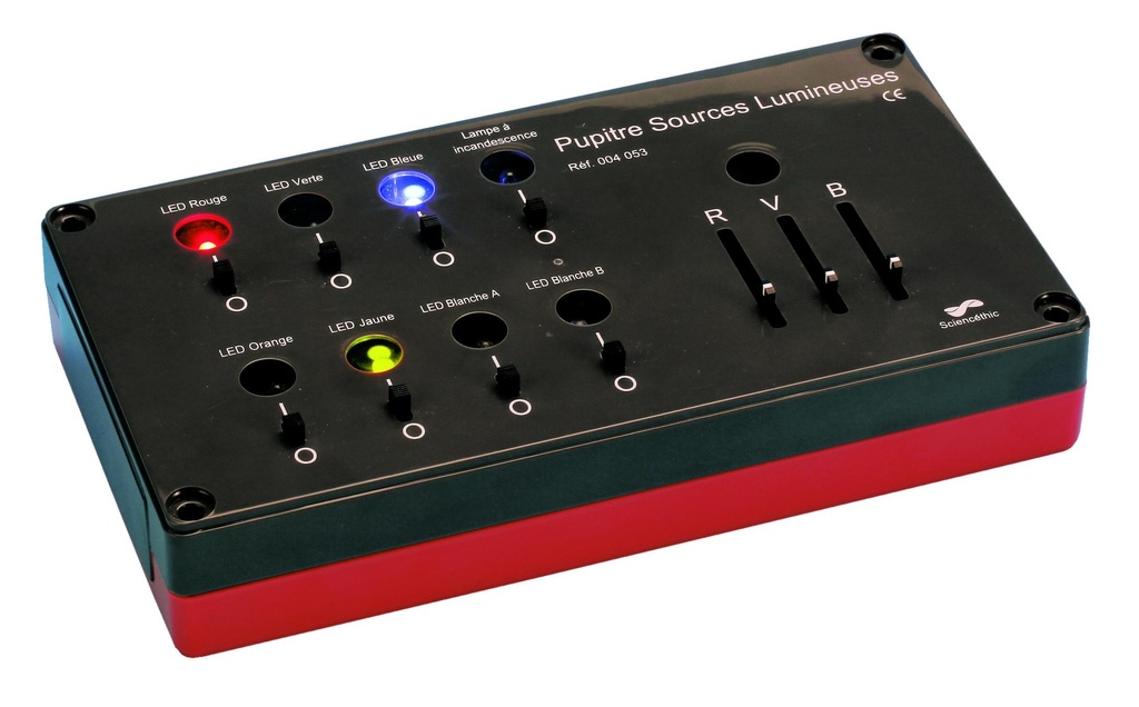 [#004053-S02319] Pupitre Sources lumineuses