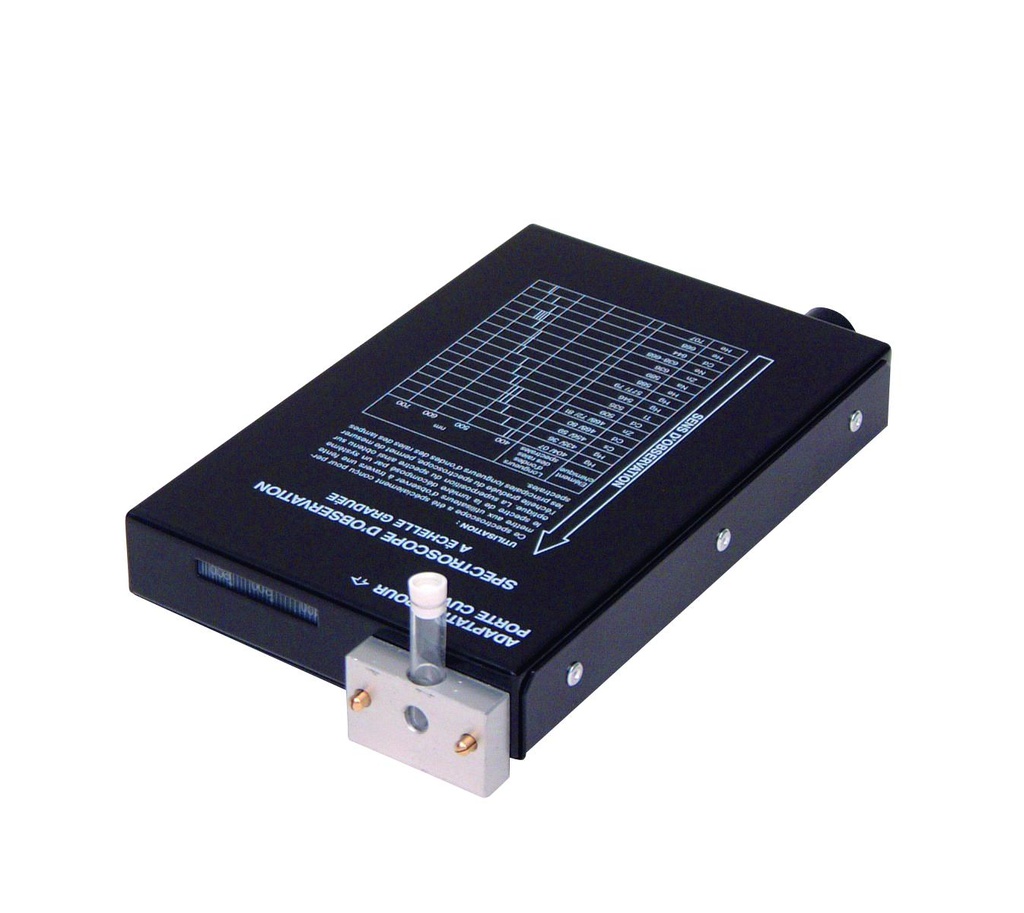 Spectroscope gradué