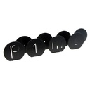 Jetons métalliques Ø 40 mm pour banc d'optique spécial lycée (lot de 8)