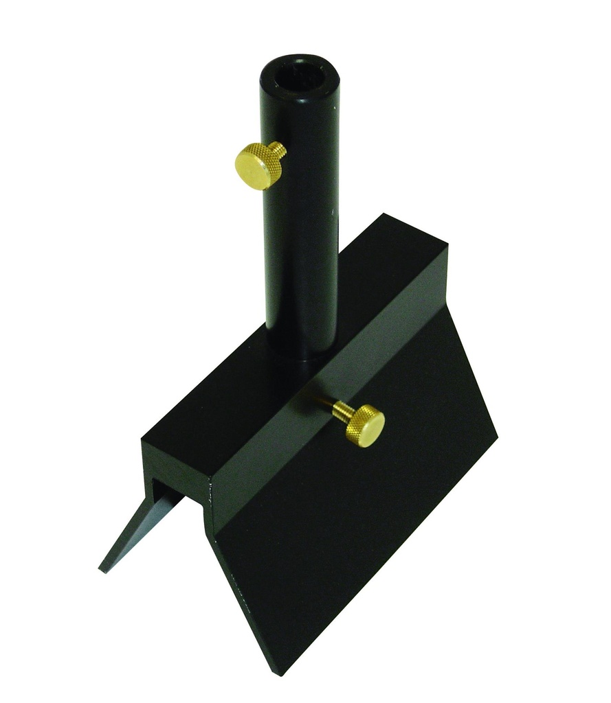 Cavalier pour banc d'optique prismatique - 100 mm 