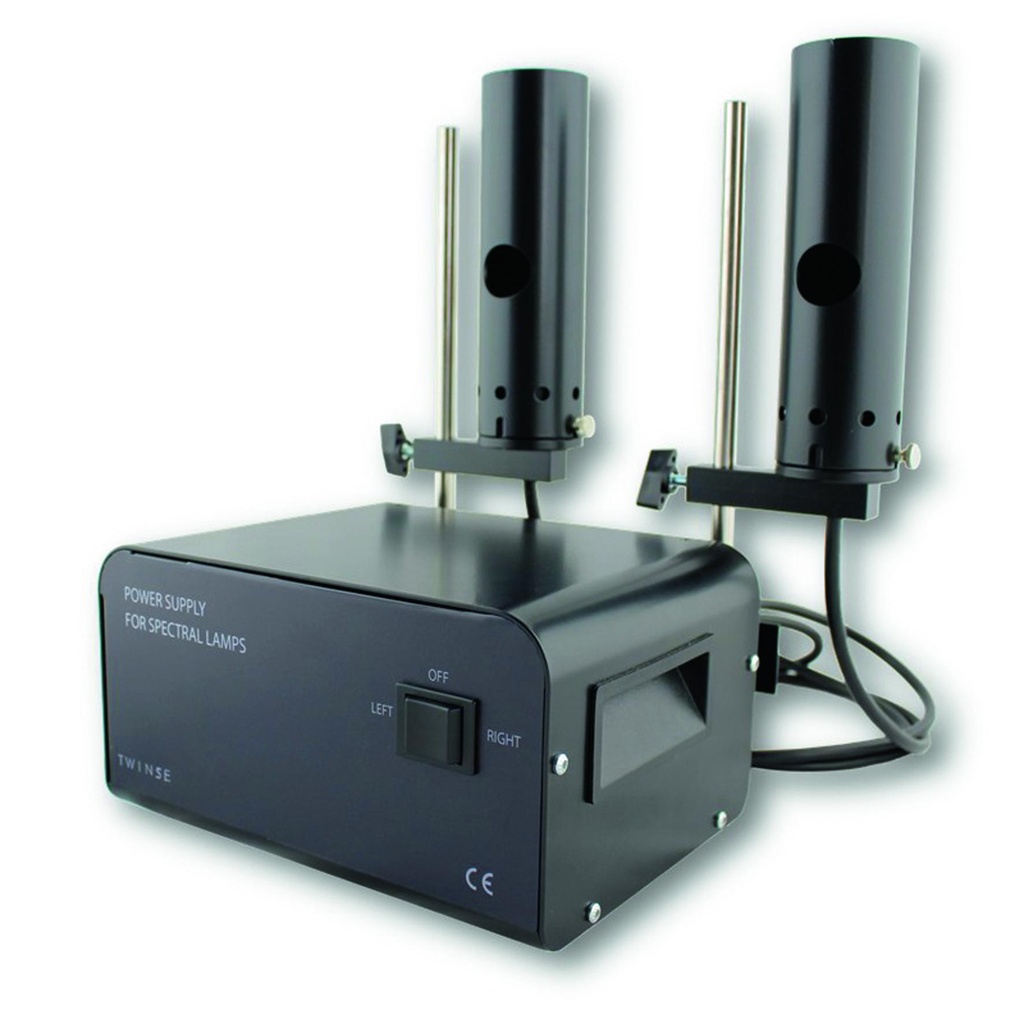 Alimentation double pour lampes spectrales 