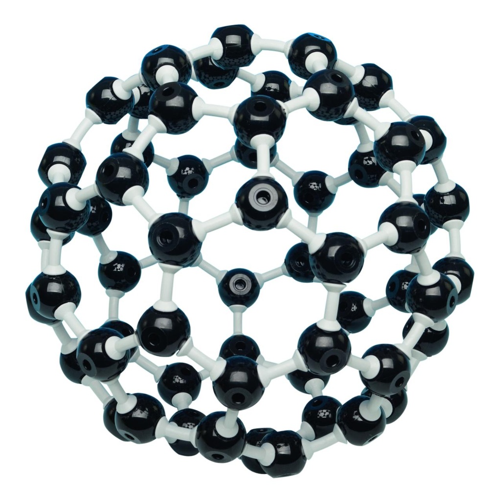 Modèle moléculaire cristallin Fullerène