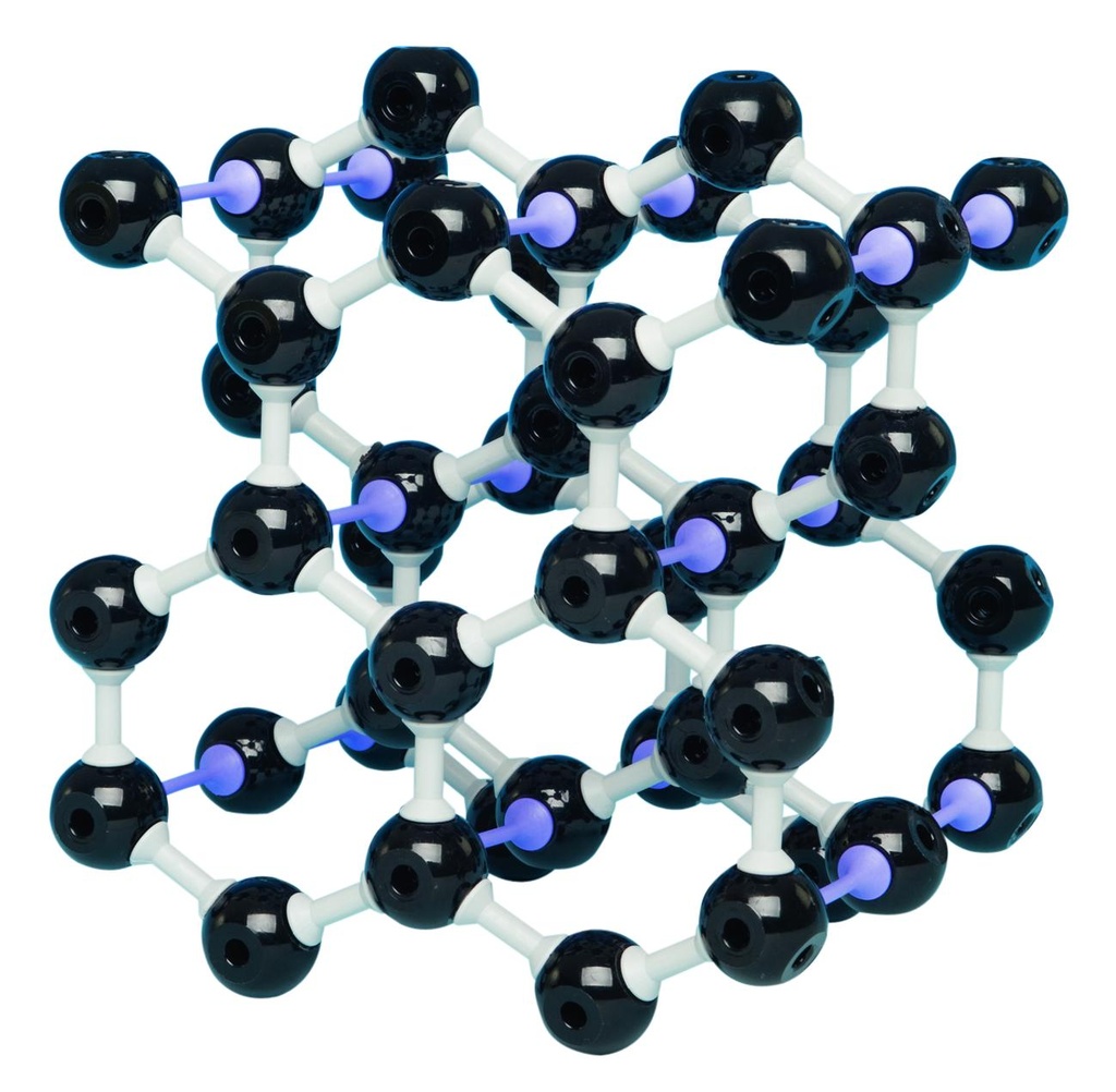 Modèle moléculaire cristallin Graphite