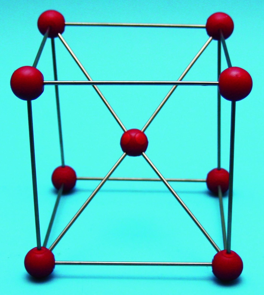Modèle réseau cristallin Fer
