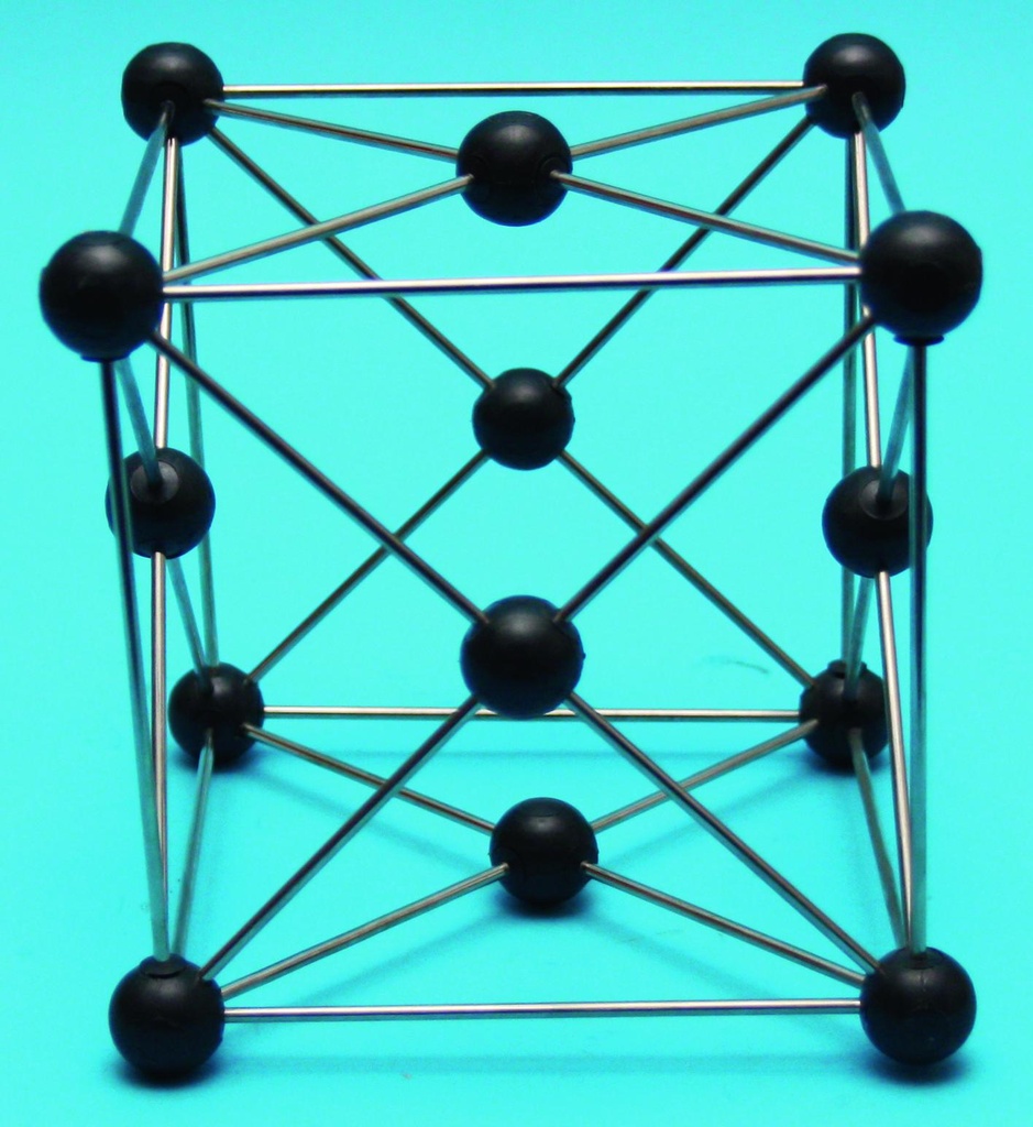 Modèle réseau cristallin Cuivre