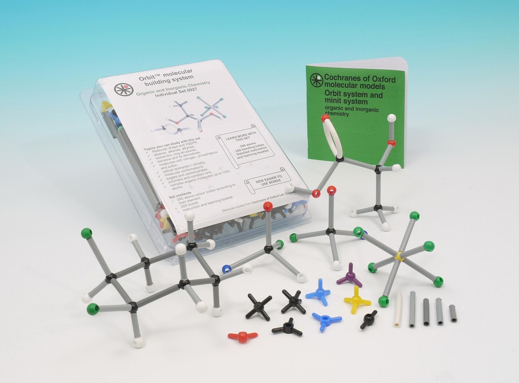 Modèles moléculaires squelette - 246 atomes