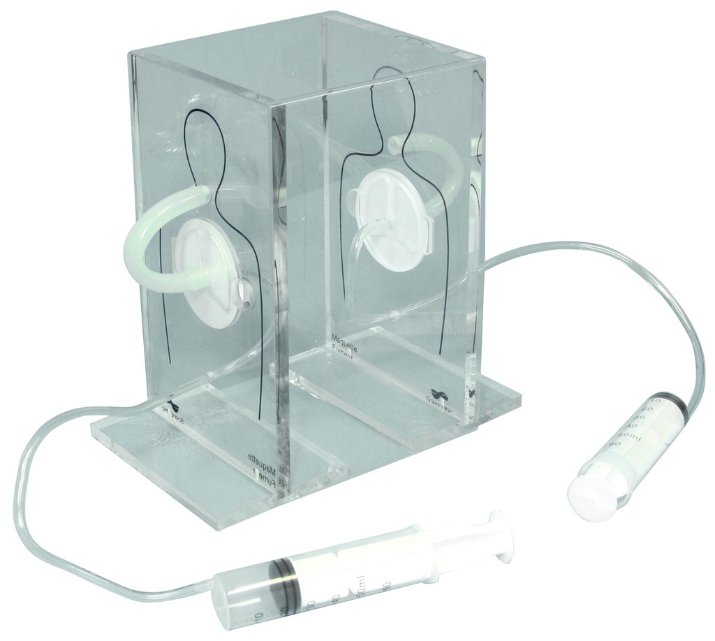 Enceinte de confinement transparente : fumeur passif