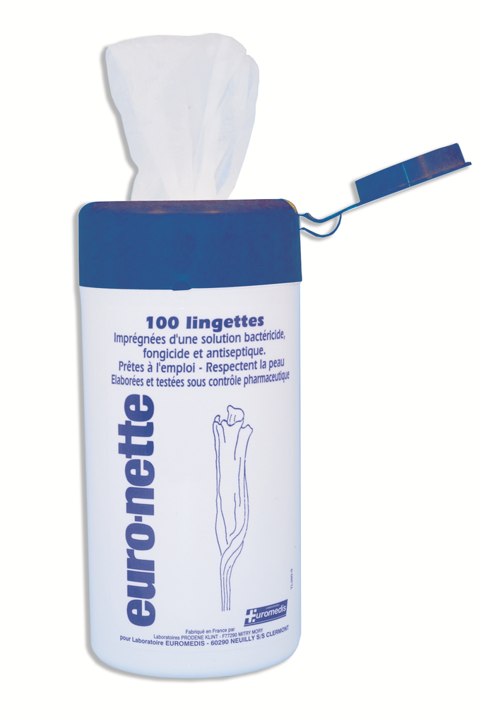 Lingettes désinfectantes - Euro-Nette (boîte de 100)