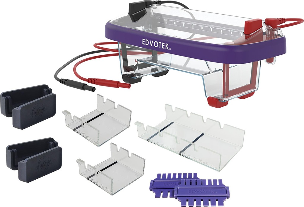[#025002-S65814] Cuve pour électrophorèse d'ADN 1 poste Edvotek