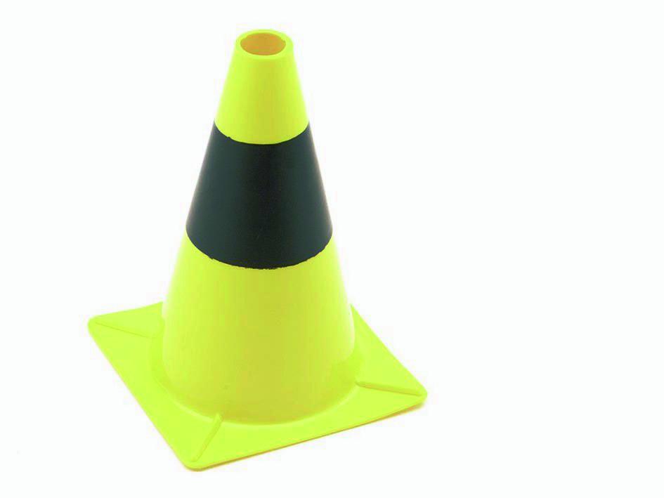 Plot de signalisation jaune - noir