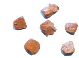 Ensemble magnétite aimantée (lot de 6 aimants)