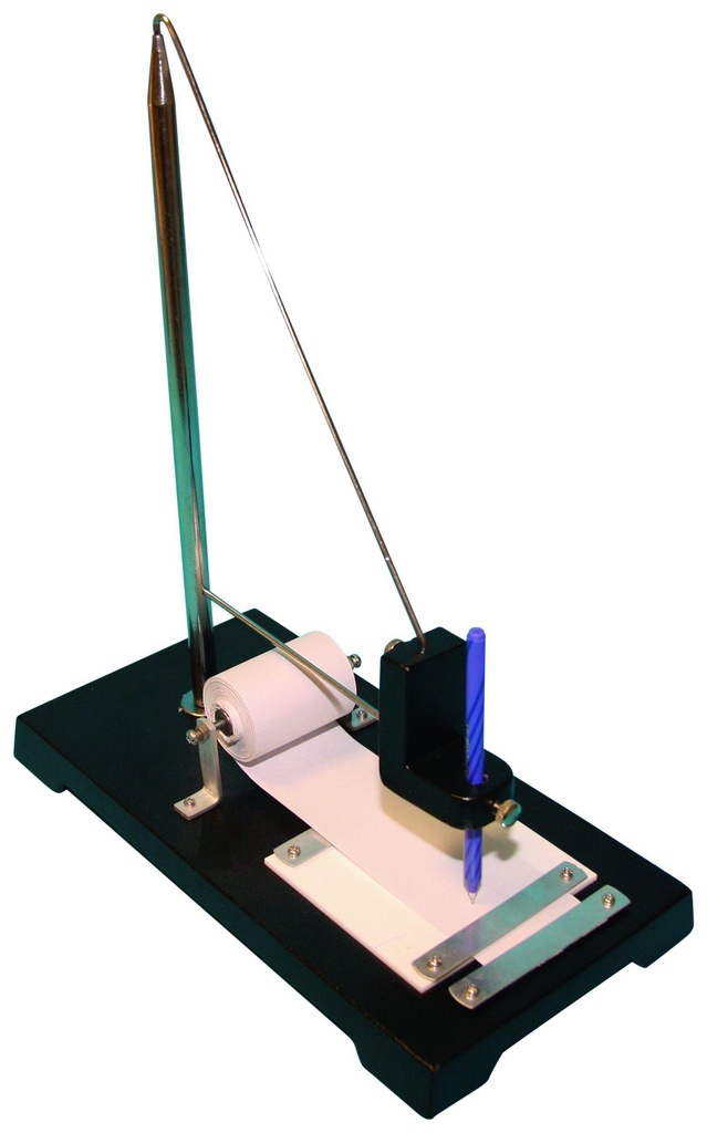 Maquette principe du sismographe