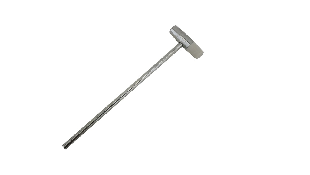 Percuteur bimatière en acier et plastique