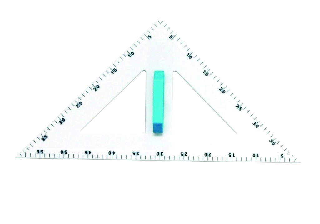 Équerre pour tableau 2 x 45°. 90°. 60 cm