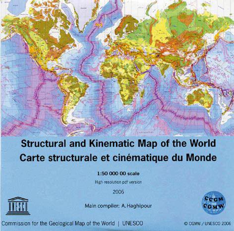 CD-Rom : Carte structurale et cinématique du monde