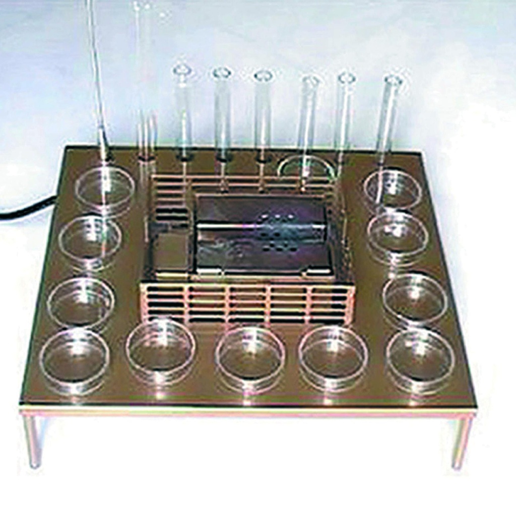 Plaque de manipulation pour microbiologie Technibec