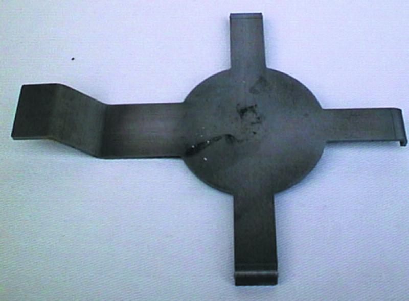 [#212022-S63214] Plaque pleine pour la combustion des solides LAB