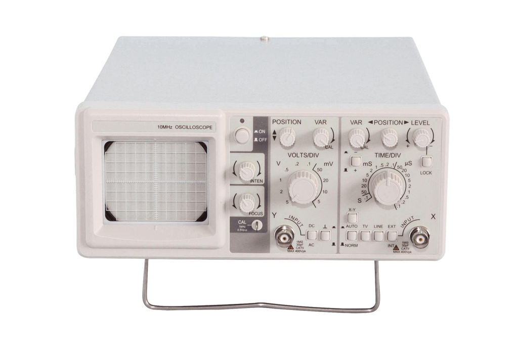 Oscilloscope analogique monovoie 10 MHz économique