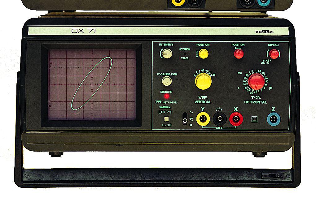 [341005] Oscilloscope analogique monovoie OX71 - Metrix®