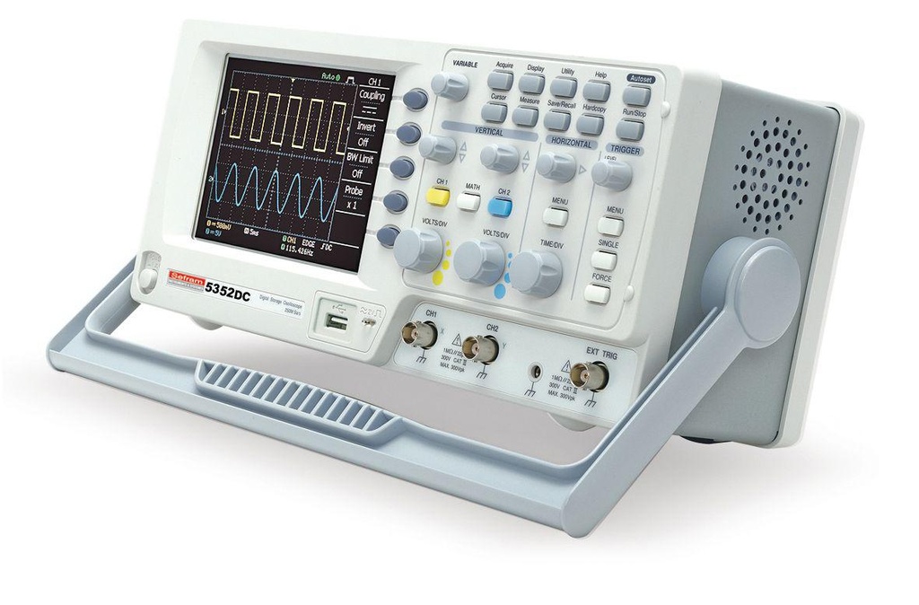 Oscilloscope numérique compact 5372DC - Sefram