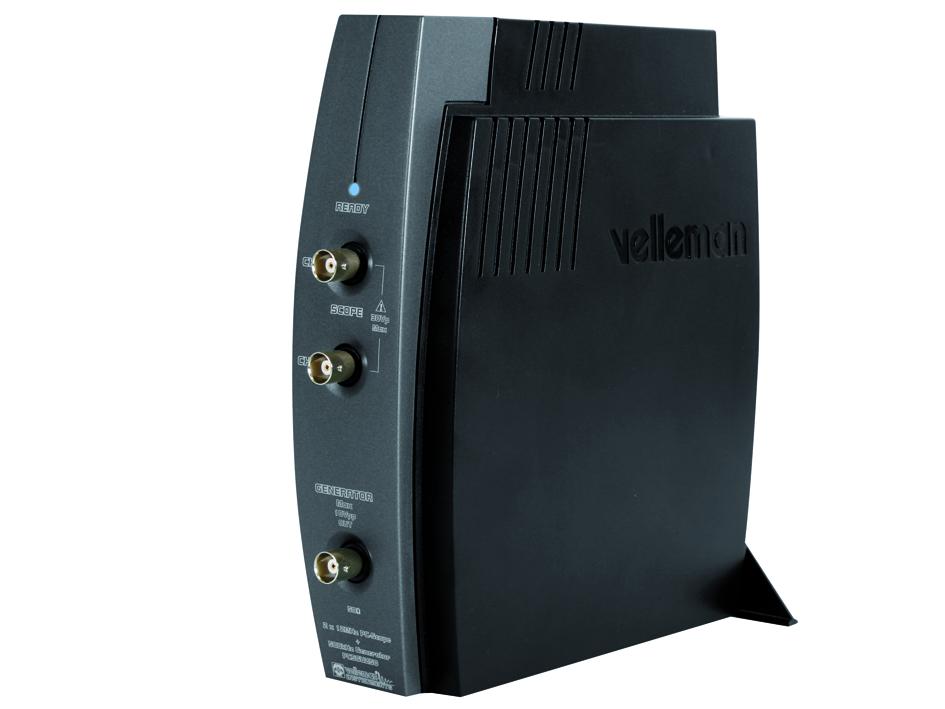 Oscilloscope USB pour PC et générateur de signaux VERTIGENE