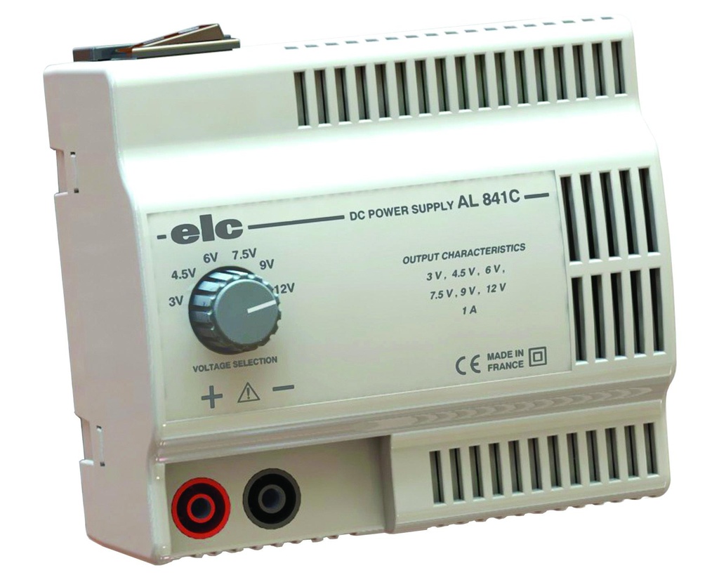 [#350014-S63626] Alimentation fixe AL841C 3-12 V/1 A/ CC  ELC