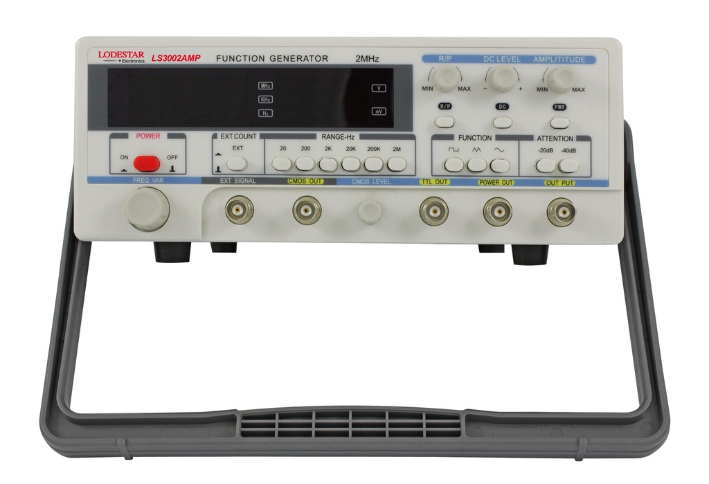 [#351022-S69801] Générateur de fonction amplifié avec afficheur 2 MHz LS3002AMP
