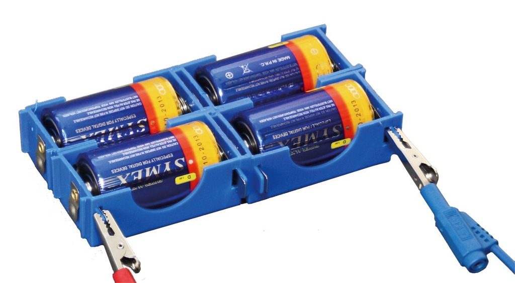 [#401020] Supports de pile LR14 (lot de 4)