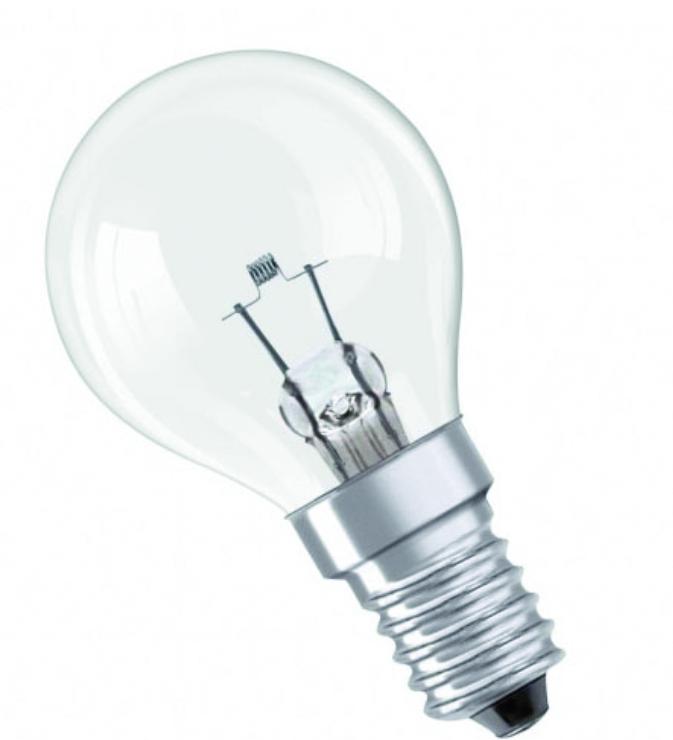 Ampoule E14 à filament ponctuel