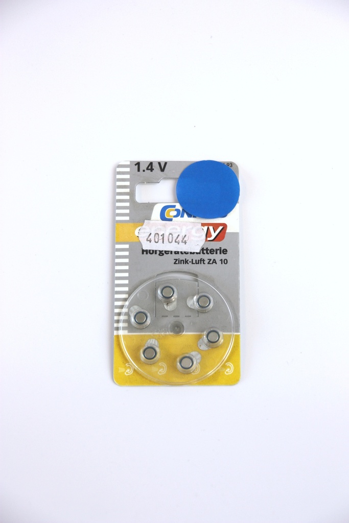 Piles boutons 1.4 V (lot de 6)