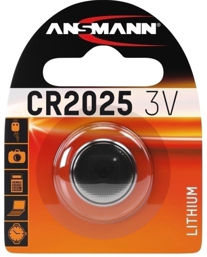 Pile bouton Lithium CR2025