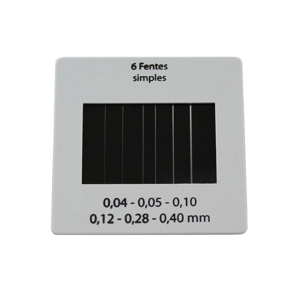[#404027-S66932] Diapositive Fentes simples