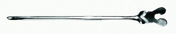 Sonde cannelée en inox 