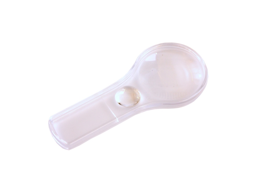 [#413008] Loupe à main monobloc