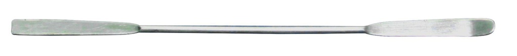 Spatule double en inox 150 mm