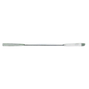 Spatule double en inox 150 mm