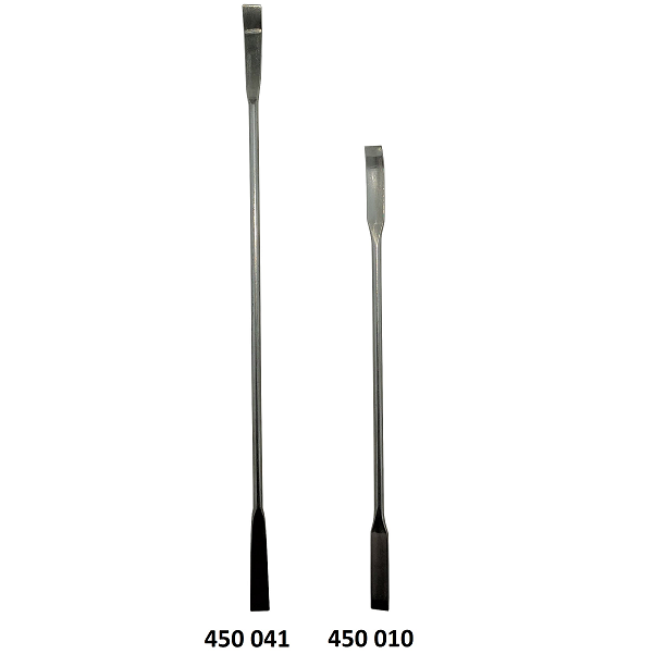 [#450041] Spatule double en inox 200 mm