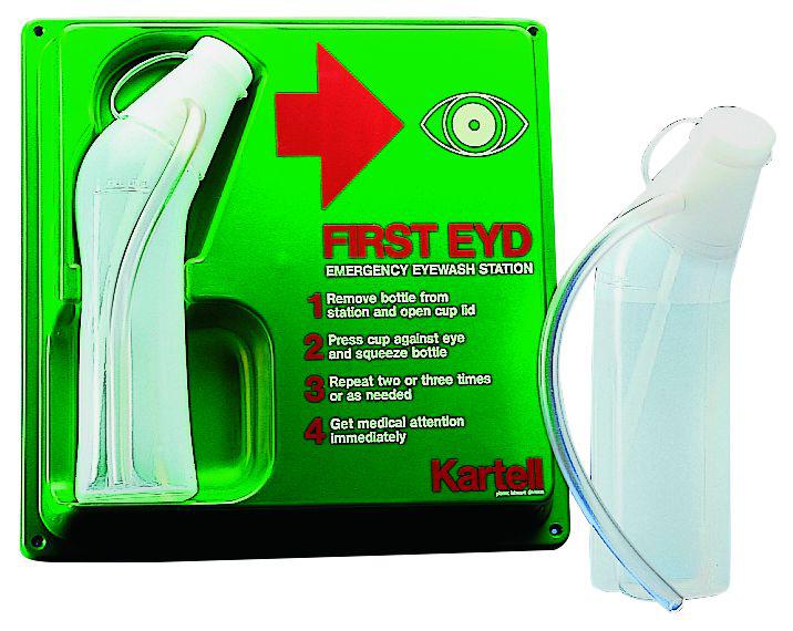 Flacon rince-œil de sécurité